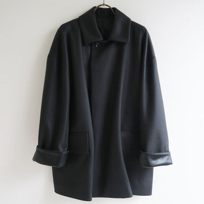 【IIROT/イロット】<br>Stand Fall Collar Coat <br>032-025-WC42