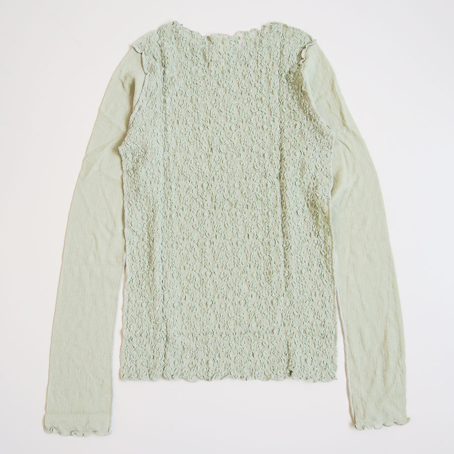 【Baserange/ベースレンジ】<br>KENRU LONG SLEEVE TEE <br>TTKLS-WR-WI25