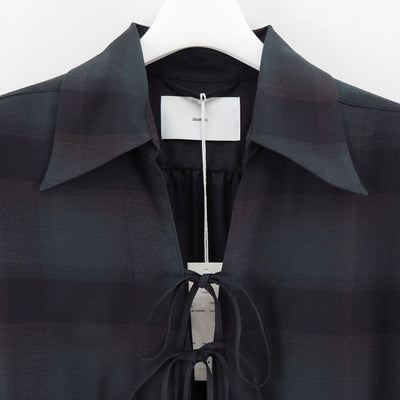 【SUGARHILL/シュガーヒル】<br>PLAID STRING SHIRTS <br>25330505