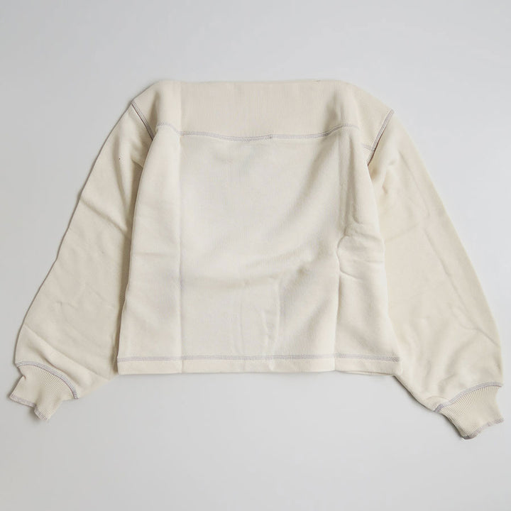 BASERANGE ベースレンジ 24AW FILL JACKET テリーフリース ノーカラー