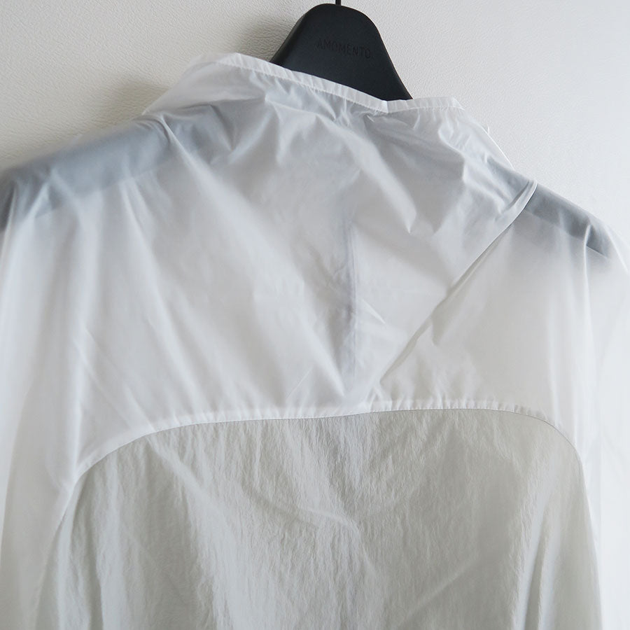 AMOMENTO/アモーメント】SHEER NYLON TWO-WAY TOP AM25SSW04TOの通販 