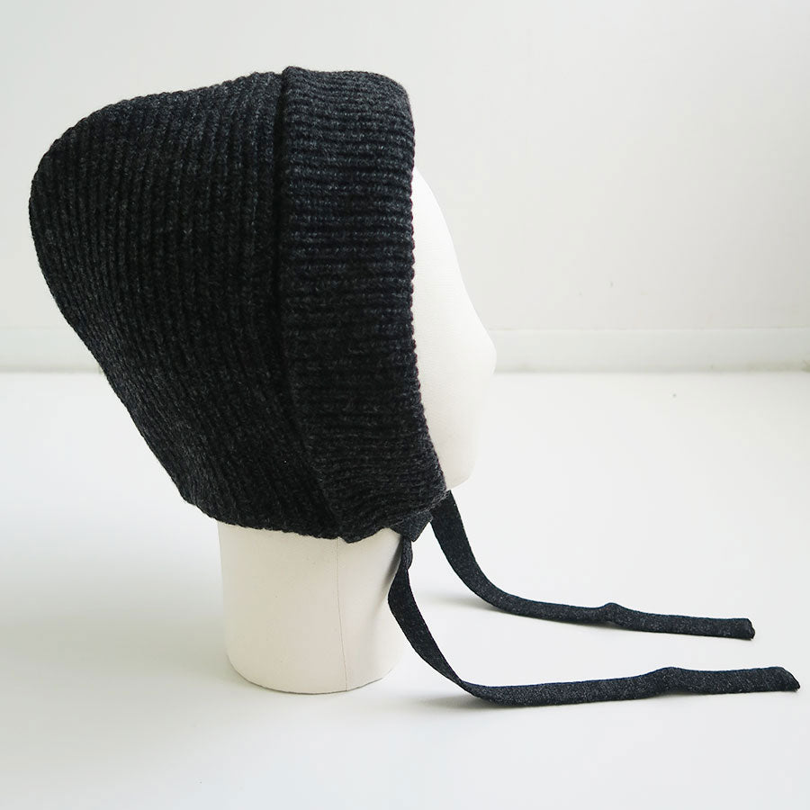 【FUMIE TANAKA/フミエタナカ】 <br>knit roll cap <br>F24A-58