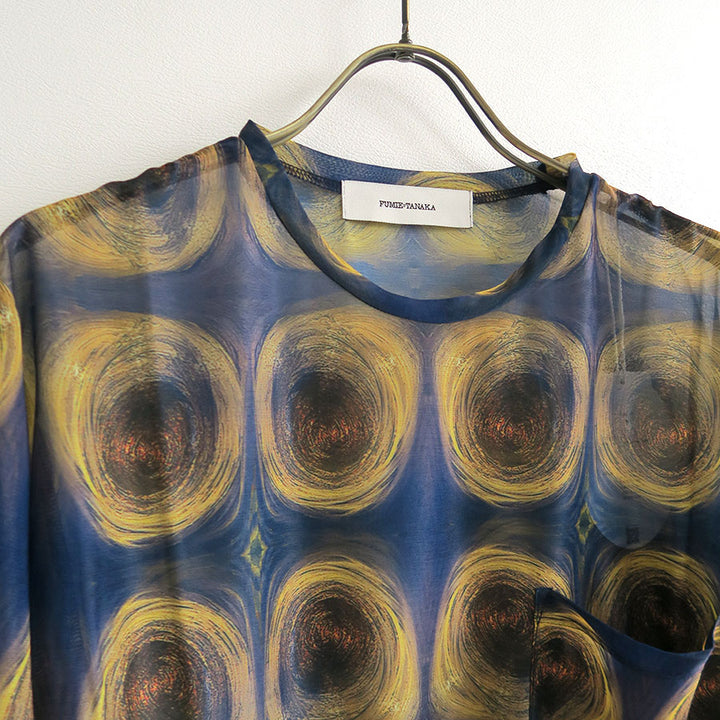 FUMIE TANAKA/フミエタナカ】sheer print longT F26S-34の通販