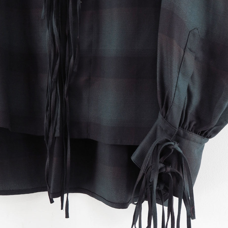 【SUGARHILL/シュガーヒル】<br>PLAID STRING SHIRTS <br>25330505