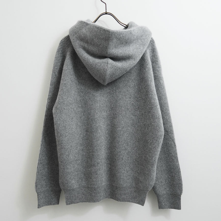 【BATONER/バトナー】<br>CASHMERE FOX PULL PARKER <br>BN-25FL-043