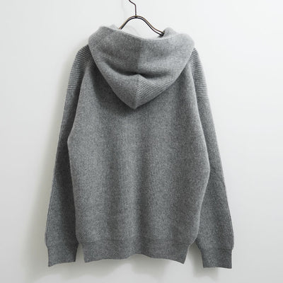 【BATONER/バトナー】<br>CASHMERE FOX PULL PARKER <br>BN-25FL-043