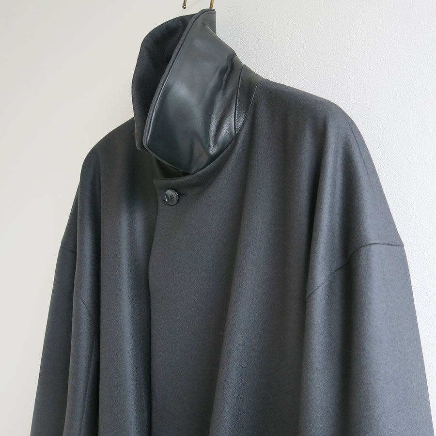 【IIROT/イロット】<br>Stand Fall Collar Coat <br>032-025-WC42