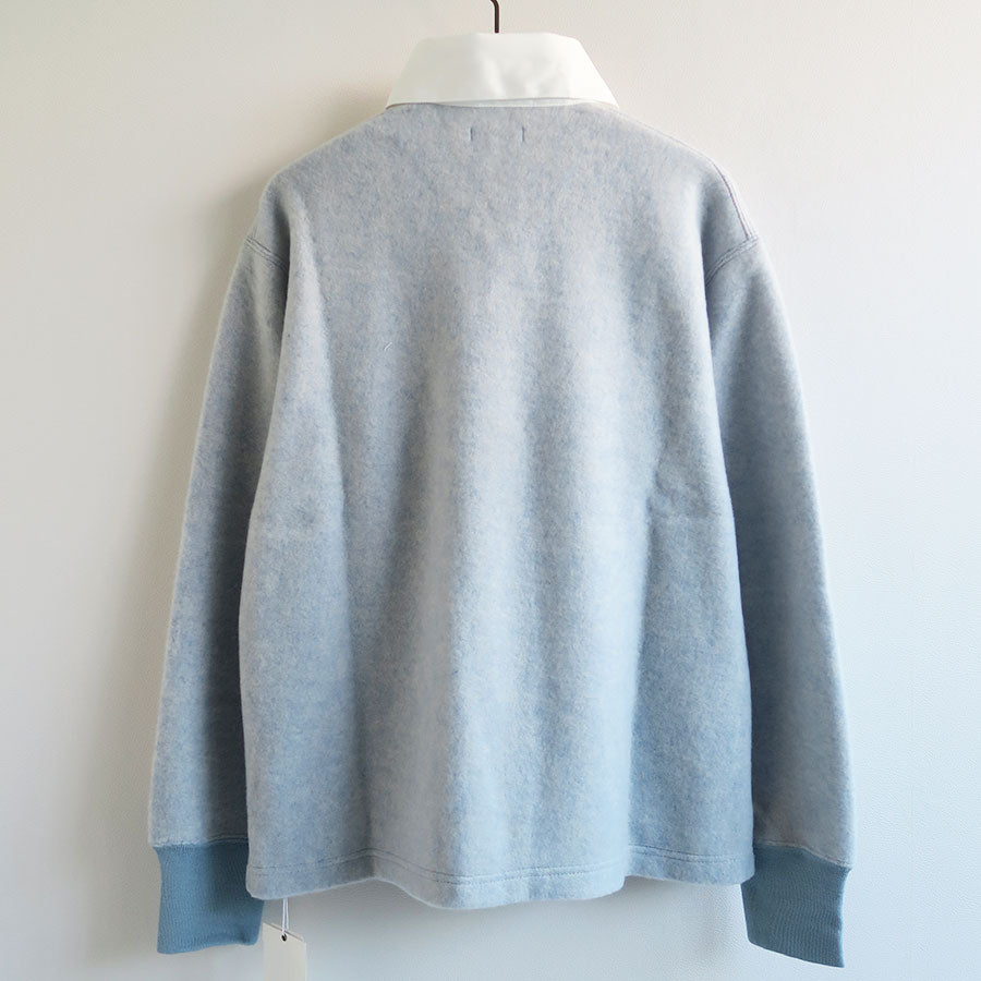 FUMIKA UCHIDA/フミカウチダ】Wool French Terry Rugby Shirt Y-SH001