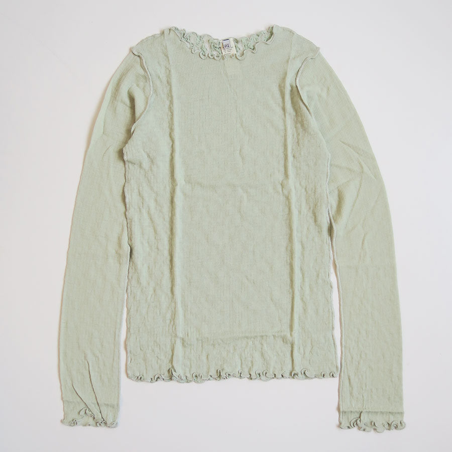 【Baserange/ベースレンジ】<br>KENRU LONG SLEEVE TEE <br>TTKLS-WR-WI25
