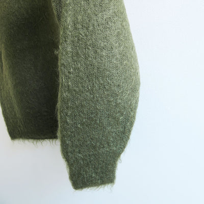 【10/3からポイント10%還元】<br>【AURALEE/オーラリー】<br>BRUSHED SUPER KID MOHAIR KNIT P/O <br>A25AP04KM