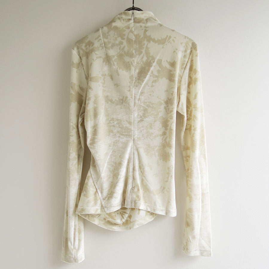 【PHOTOCOPIEU/フォトコピュー】<br>ASYMMETRIC JERSEY TOP (OONA) <br>252OON