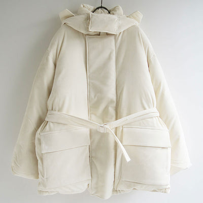 【TANAKA/タナカ】<br>THE DOWN COAT (WHITE) <br>ST-147