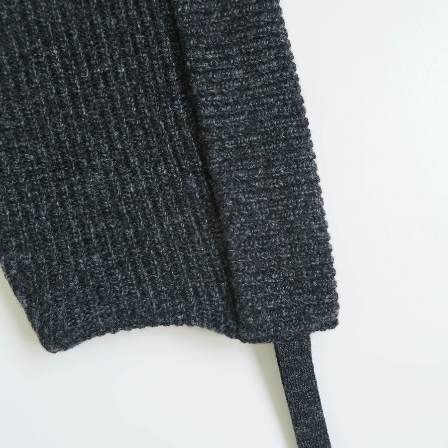 【FUMIE TANAKA/フミエタナカ】 <br>knit roll cap <br>F24A-58