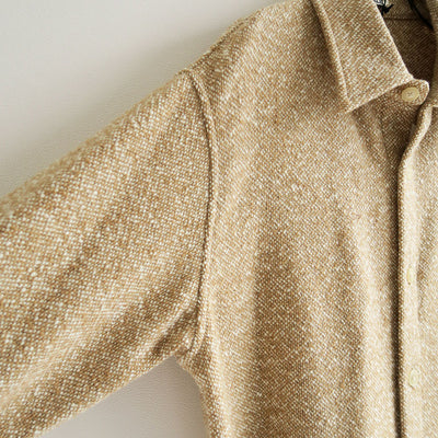 【9/5からポイント10%還元】<br>【AURALEE/オーラリー】<br>HOMESPUN TWEED SHIRT BLOUSON <br>A25AB04HT