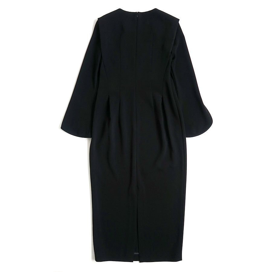 結構前の物になりますが Mame Kurogouchi/マメ】Triacetate Polyester Asymmetrical Neck Dress