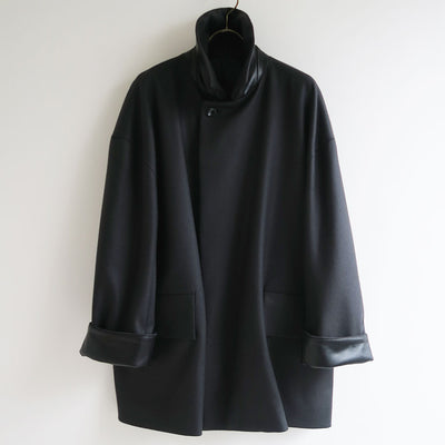 【IIROT/イロット】<br>Stand Fall Collar Coat <br>032-025-WC42