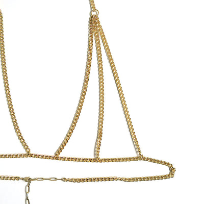 【FUMIE TANAKA/フミエタナカ】<br>chain bra <br>F23A-69