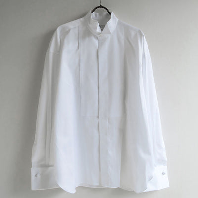 【MARGE/マージ】<br>Double cuffs oversized shirt <br>1007-0120-337