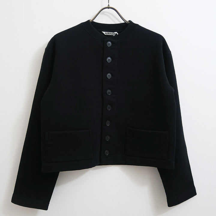 AURALEE/オーラリー】SMOOTH SOFT BD SWEAT CARDIGAN A26SC06TUの通販