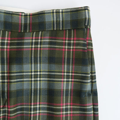 【FUMIKA UCHIDA/フミカウチダ】 <br>TARTAN PLAID ADJUSTABLE BELTED PANTS <br>U-PT007