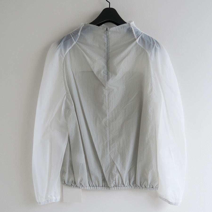 【AMOMENTO/アモーメント】<br>SHEER NYLON TWO-WAY TOP <br>AM25SSW04TO