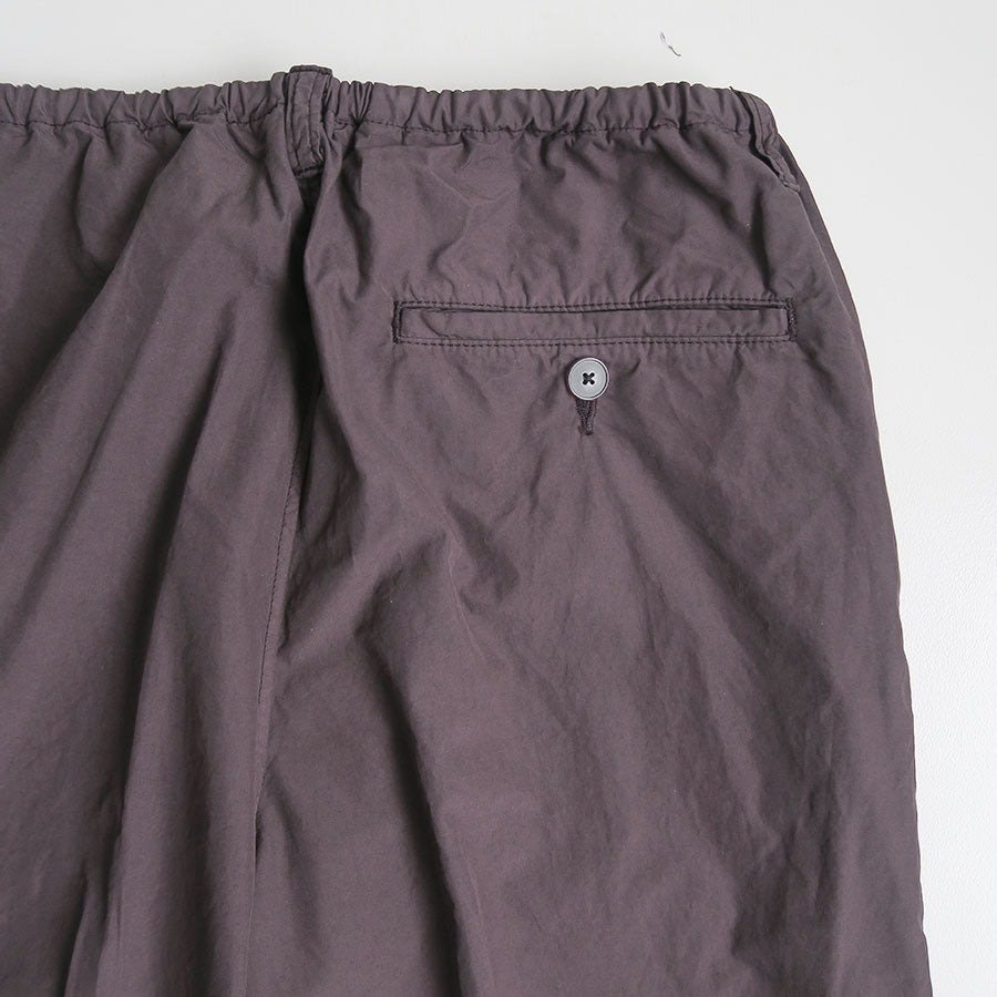 完売 auralee 26SS DRAWSTRING PANTS 4 AURALEE | Wool Fulling Flannel Drawstring Pants - Top Brown