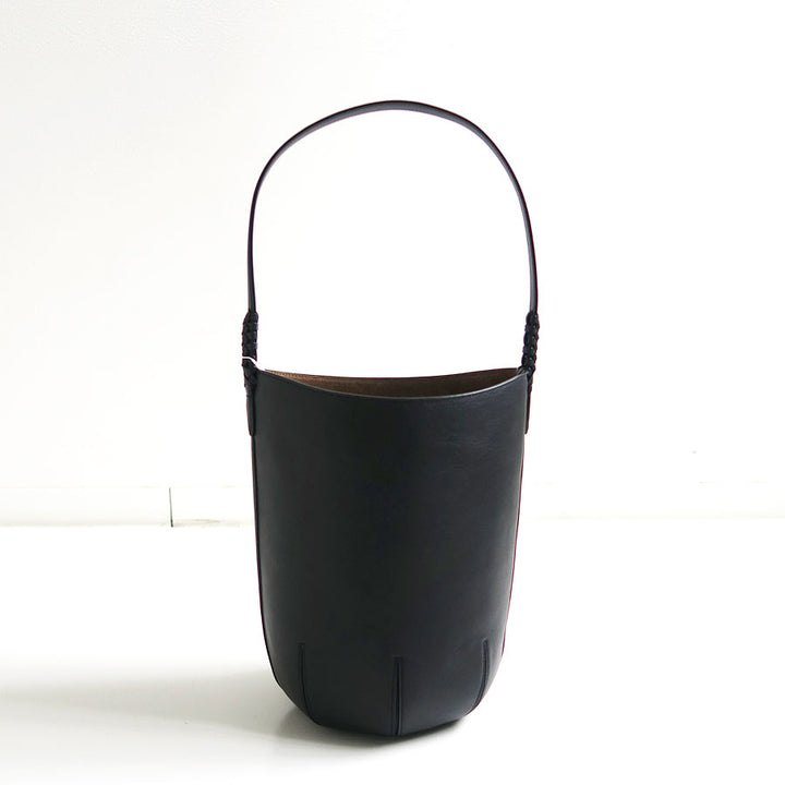 バッグ Mame with Tsuchiya Kaban Mayu Bucket Bag Mame Kurogouchi/マメ】Tsuchiya Kaban Bucket Bag M MMTK20-AC903の