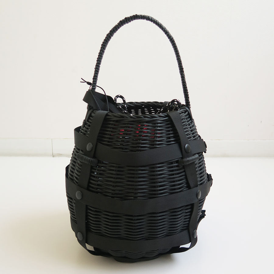 【JUN MIKAMI/ジュンミカミ】<br>ボンバーバスケットバッグ <br>25AW-20-K