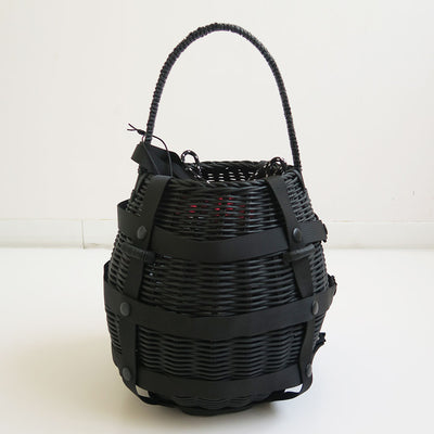 【JUN MIKAMI/ジュンミカミ】<br>ボンバーバスケットバッグ <br>25AW-20-K