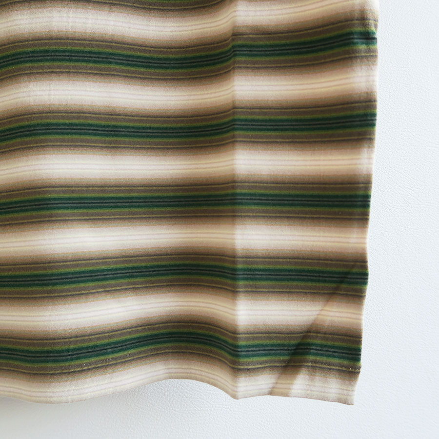 【AURALEE/オーラリー】<br>GRADIENT STRIPE JERSEY TEE <br>A25AT04GJ