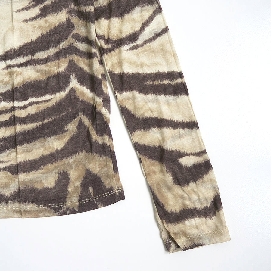 BASERANGE ベースレンジLONG SLEEVE TEE TIGER Baserange/ベースレンジ】LONG SLEEVE TEE TOLS-BLP-AU23の通販