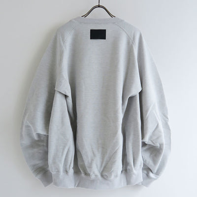 【COGTHEBIGSMOKE/コグ ザ ビックスモーク】<br>LEILA WIDE CUFF SWEAT SHIRT <br>12101-109-1206-1