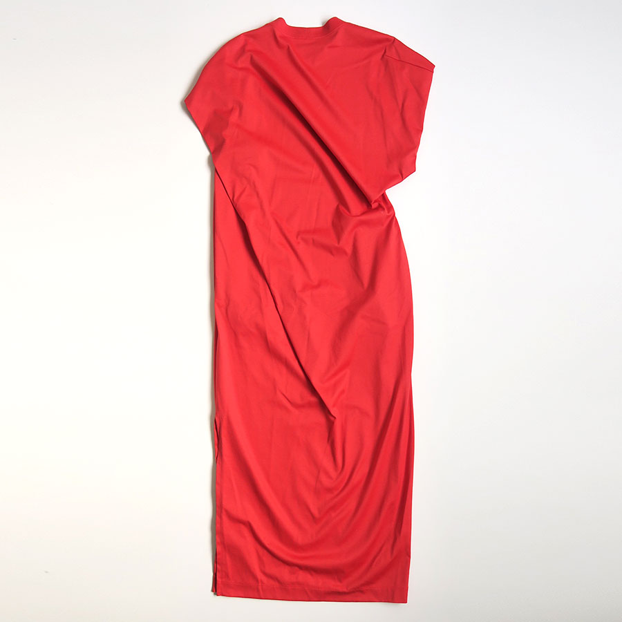 Mame Kurogouchi/マメ】Cotton Jersey Asymmetric Dress MM25SS