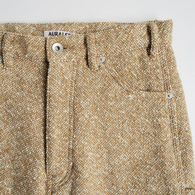 【9/5からポイント10%還元】<br>【AURALEE/オーラリー】<br>HOMESPUN TWEED PANTS <br>A25AP05HT