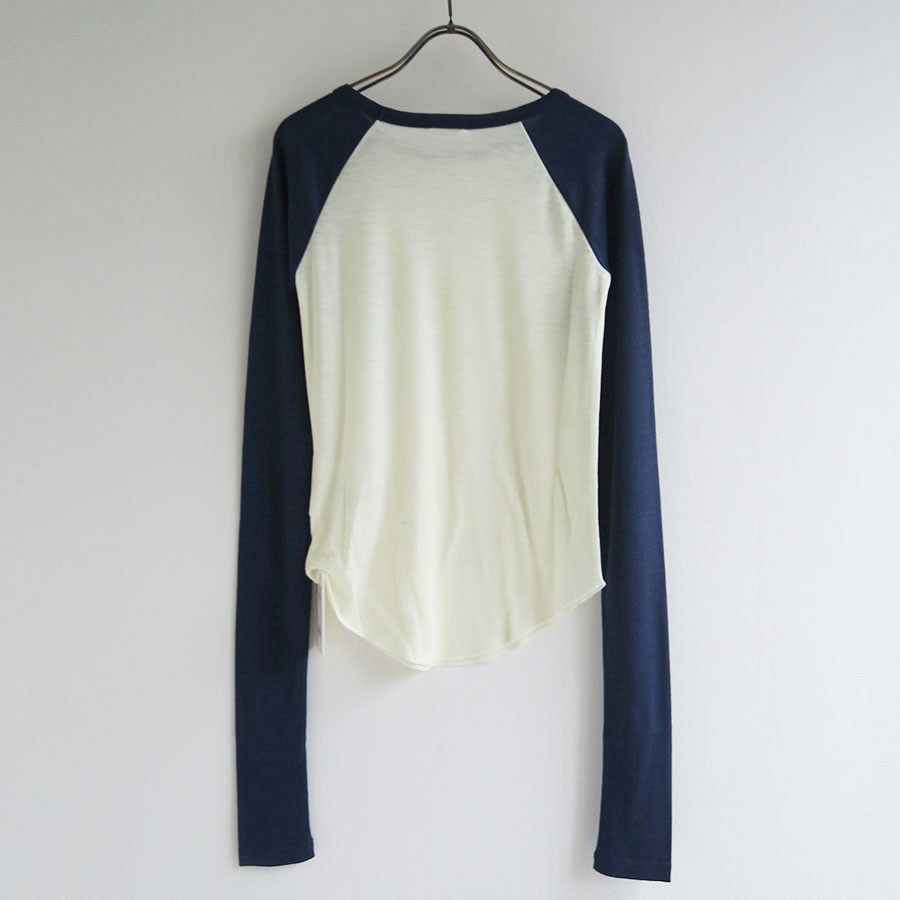 【INSCRIRE/アンスクリア】<br>Ragran T Shirt <br>I23AW-BC69