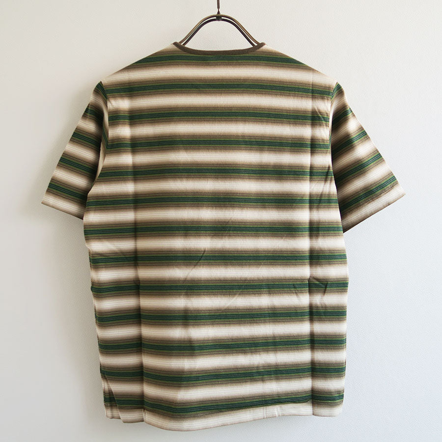 【AURALEE/オーラリー】<br>GRADIENT STRIPE JERSEY TEE <br>A25AT04GJ
