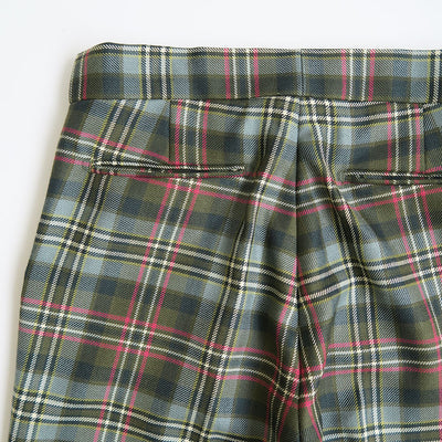 【FUMIKA UCHIDA/フミカウチダ】 <br>TARTAN PLAID ADJUSTABLE BELTED PANTS <br>U-PT007