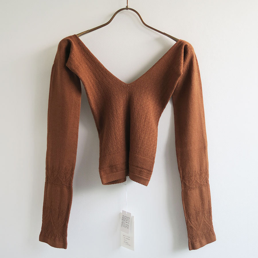 FUMIKA_UCHIDA ハンドニットカチーフ　フミカウチダ FUMIKA_UCHIDA（フミカウチダ） FUMIKA UCHIDA 23AW SPACE DYED HAND