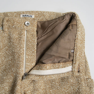【9/5からポイント10%還元】<br>【AURALEE/オーラリー】<br>HOMESPUN TWEED PANTS <br>A25AP05HT