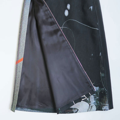 【PHOTOCOPIEU/フォトコピュー】<br>SIDE-ZIP LONG SKIRT (EMILIA) <br>242ELA