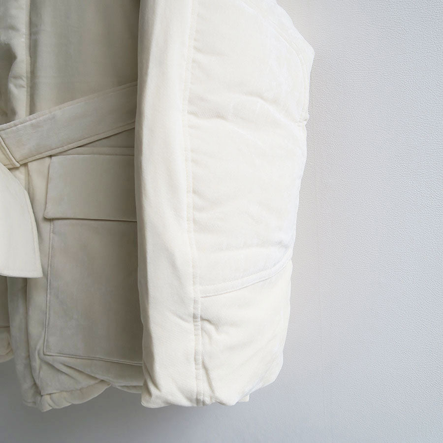 【TANAKA/タナカ】<br>THE DOWN COAT (WHITE) <br>ST-147
