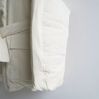 【TANAKA/タナカ】<br>THE DOWN COAT (WHITE) <br>ST-147