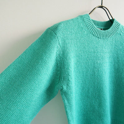 【AURALEE/オーラリー】<br>WOOL CASHMERE SILK KNIT SHORT P/O <br>A24AP02WC