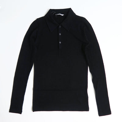 【AURALEE/オーラリー】<br>WOOL AMUNZEN POLO <br>A24AP01NJ