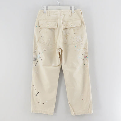 【HERILL/ヘリル】<br>Backsatin splash Utilitypants <br>23-030-HL-8050-3