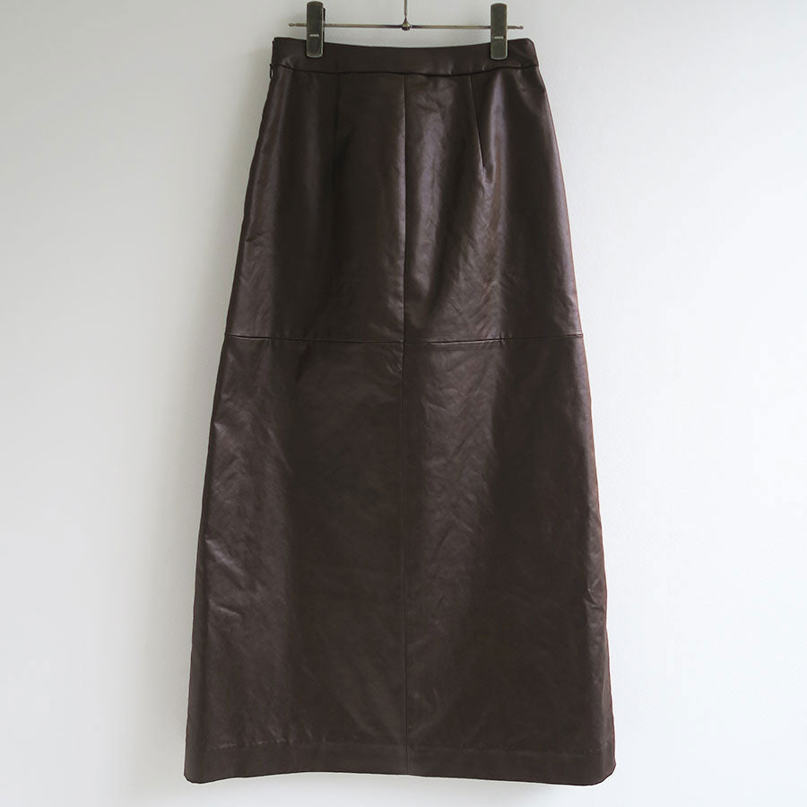 IIROT/イロット】Leather touch Skirt 027-024-WS18の通販