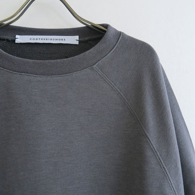 【COGTHEBIGSMOKE/コグ ザ ビックスモーク】<br>LEILA WIDE CUFF SWEAT SHIRT <br>12101-109-1206-1