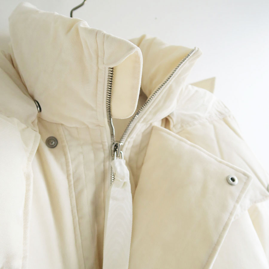 【TANAKA/タナカ】<br>THE DOWN COAT (WHITE) <br>ST-147