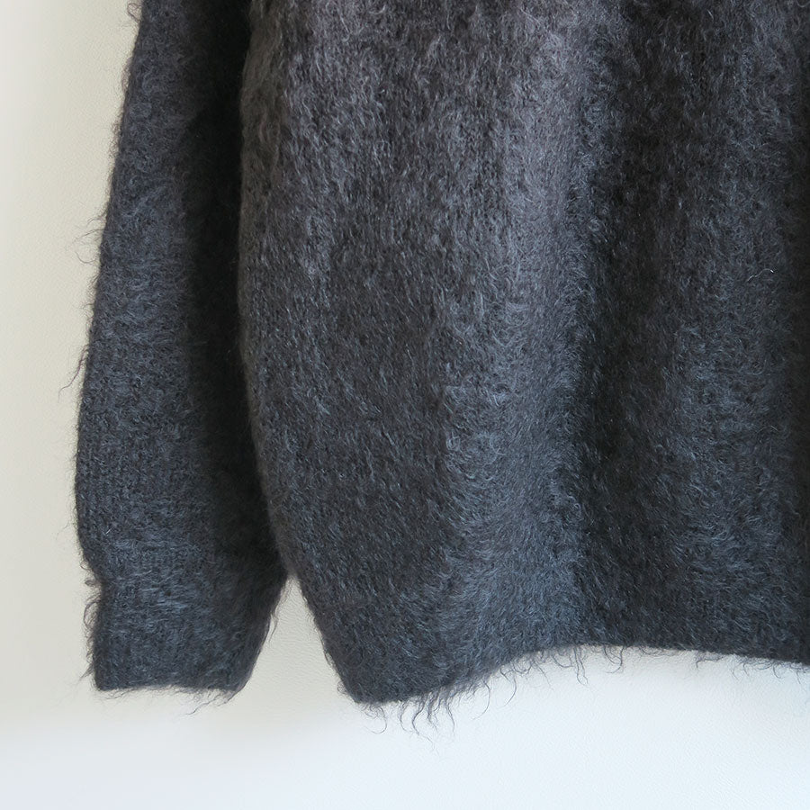 【10/3からポイント10%還元】<br>【AURALEE/オーラリー】<br>BRUSHED SUPER KID MOHAIR KNIT P/O <br>A25AP04KM