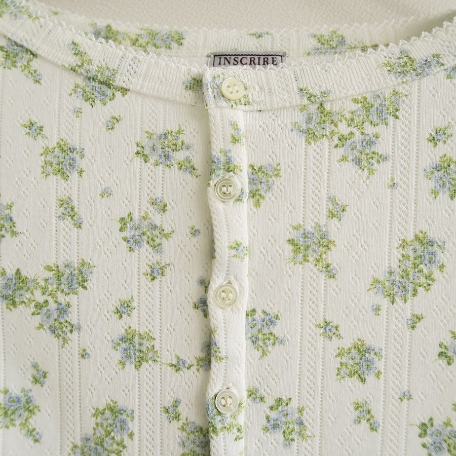 【INSCRIRE/アンスクリア】<br>Needle Jersey Henry <br>I25AW-CUT17